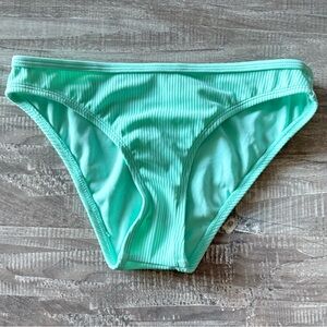 Xhilaration Women’s Aqua Cheeky Bikini Bottom Various Sizes NWT